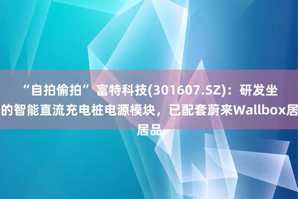 “自拍偷拍” 富特科技(301607.SZ):研发坐褥的智能直流充电桩电源模块,已配套蔚来Wallbox居品