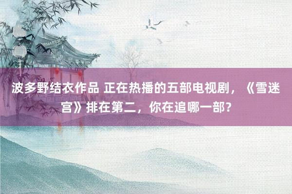 波多野结衣作品 正在热播的五部电视剧,《雪迷宫》排在第二,你在追哪一部?