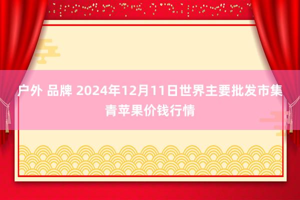户外 品牌 2024年12月11日世界主要批发市集青苹果价钱行情