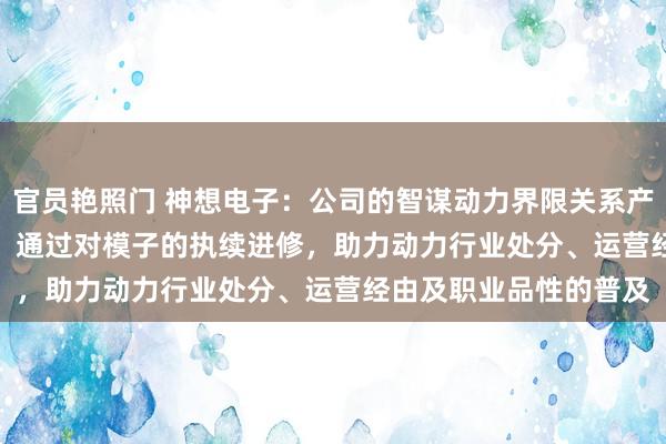官员艳照门 神想电子：公司的智谋动力界限关系产物已接入DeepSeek，通过对模子的执续进修，助力动力行业处分、运营经由及职业品性的普及